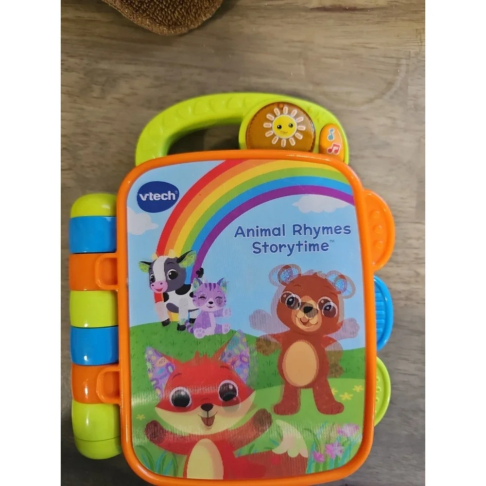 VTech Animal Rhymes Storytime - Book with lights, 9-36 Months Children, Baby Toy